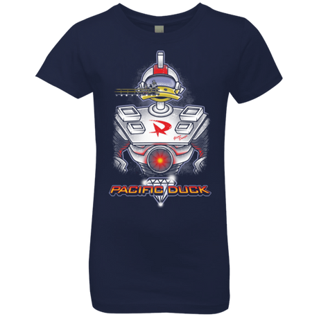 T-Shirts Midnight Navy / YXS Pacific Duck Girls Premium T-Shirt