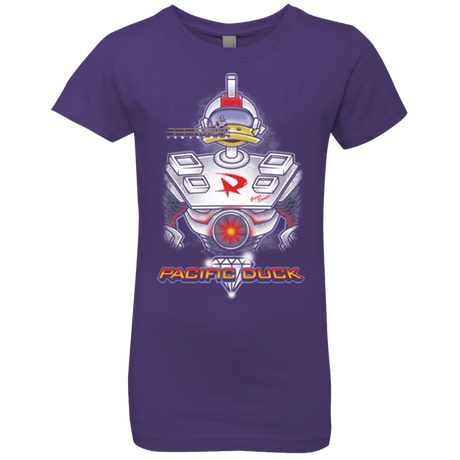 T-Shirts Purple Rush / YXS Pacific Duck Girls Premium T-Shirt