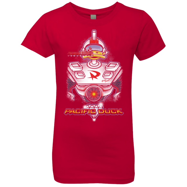 T-Shirts Red / YXS Pacific Duck Girls Premium T-Shirt