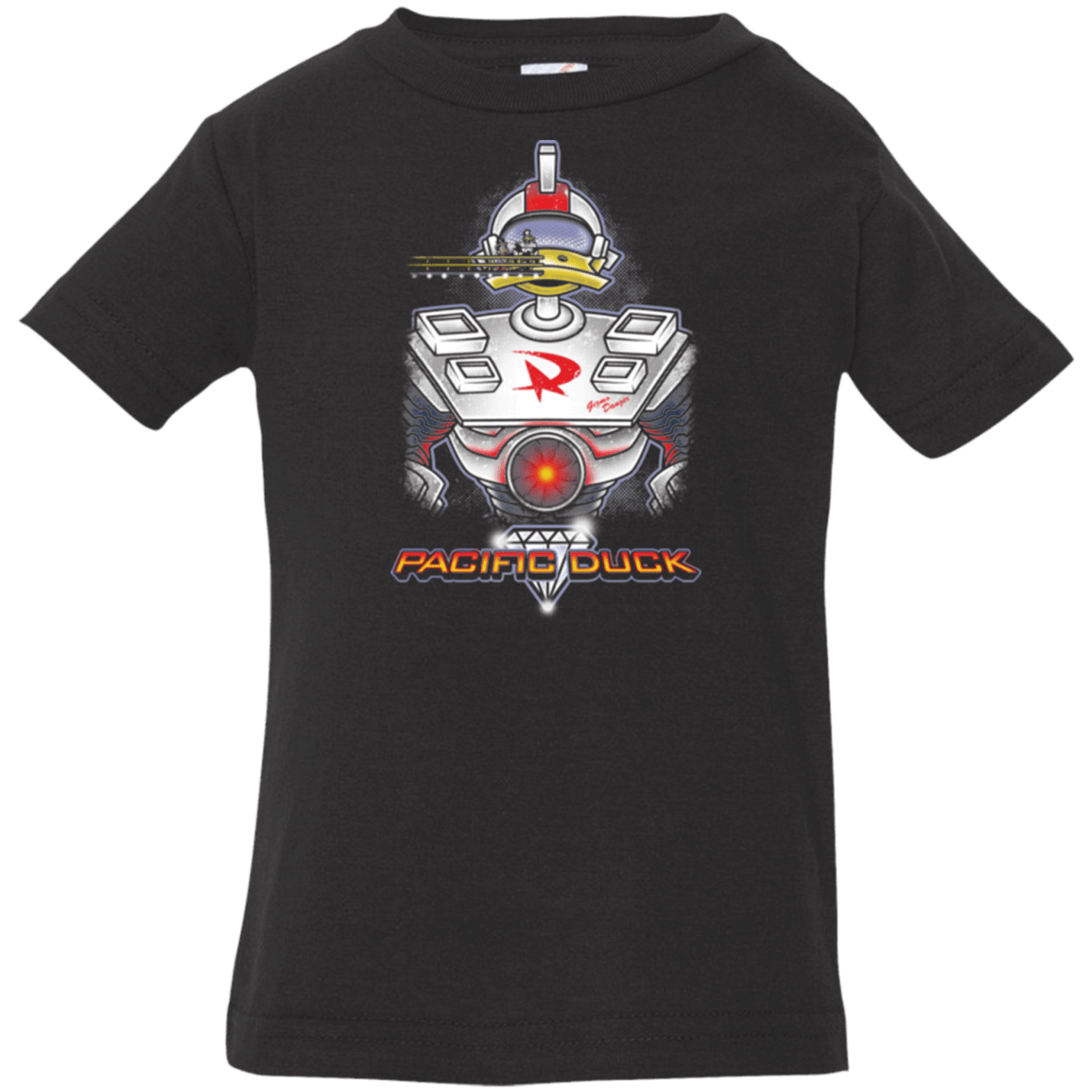 T-Shirts Black / 6 Months Pacific Duck Infant Premium T-Shirt
