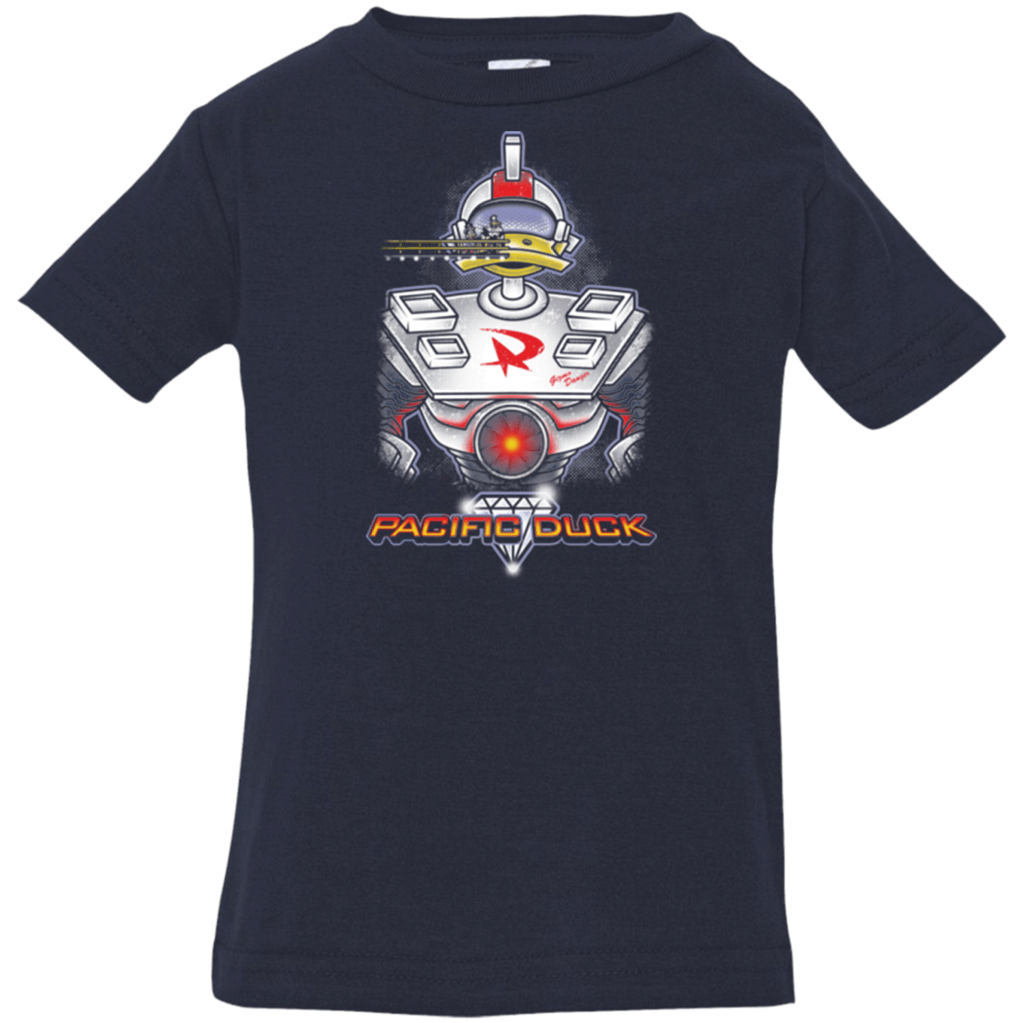 T-Shirts Navy / 6 Months Pacific Duck Infant Premium T-Shirt