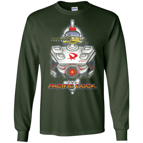 T-Shirts Forest Green / S Pacific Duck Men's Long Sleeve T-Shirt