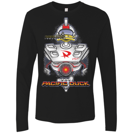 T-Shirts Black / S Pacific Duck Men's Premium Long Sleeve