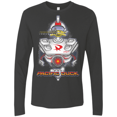 T-Shirts Heavy Metal / S Pacific Duck Men's Premium Long Sleeve