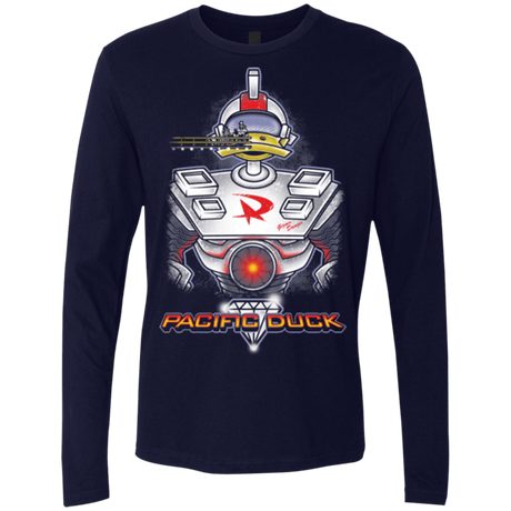T-Shirts Midnight Navy / S Pacific Duck Men's Premium Long Sleeve