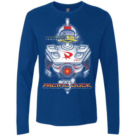 T-Shirts Royal / S Pacific Duck Men's Premium Long Sleeve