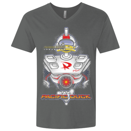 T-Shirts Heavy Metal / X-Small Pacific Duck Men's Premium V-Neck