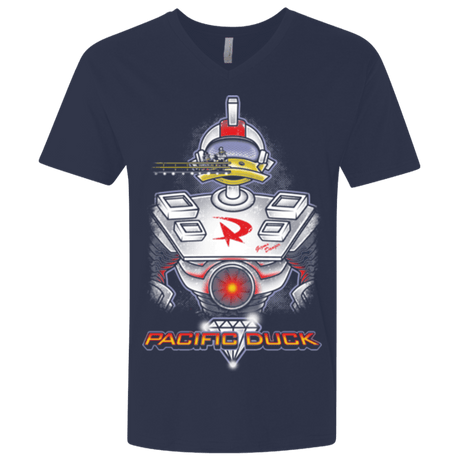T-Shirts Midnight Navy / X-Small Pacific Duck Men's Premium V-Neck