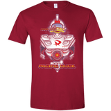 T-Shirts Cardinal Red / S Pacific Duck Men's Semi-Fitted Softstyle