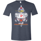T-Shirts Heather Navy / S Pacific Duck Men's Semi-Fitted Softstyle