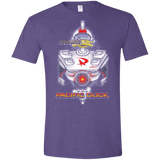 T-Shirts Heather Purple / S Pacific Duck Men's Semi-Fitted Softstyle