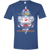 T-Shirts Heather Royal / X-Small Pacific Duck Men's Semi-Fitted Softstyle