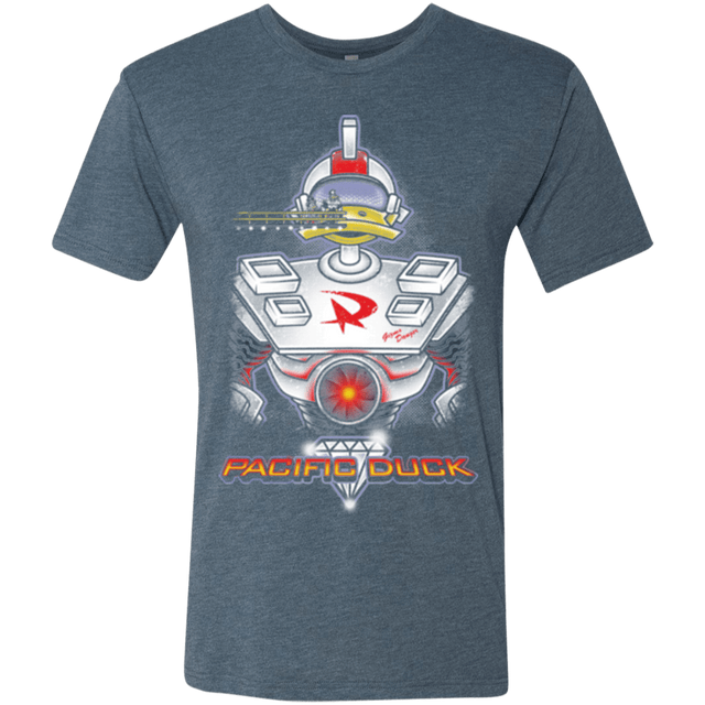 T-Shirts Indigo / S Pacific Duck Men's Triblend T-Shirt