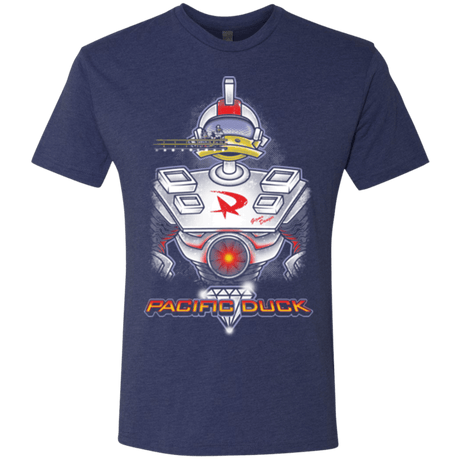 T-Shirts Vintage Navy / S Pacific Duck Men's Triblend T-Shirt