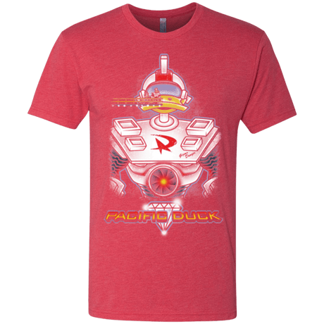 T-Shirts Vintage Red / S Pacific Duck Men's Triblend T-Shirt