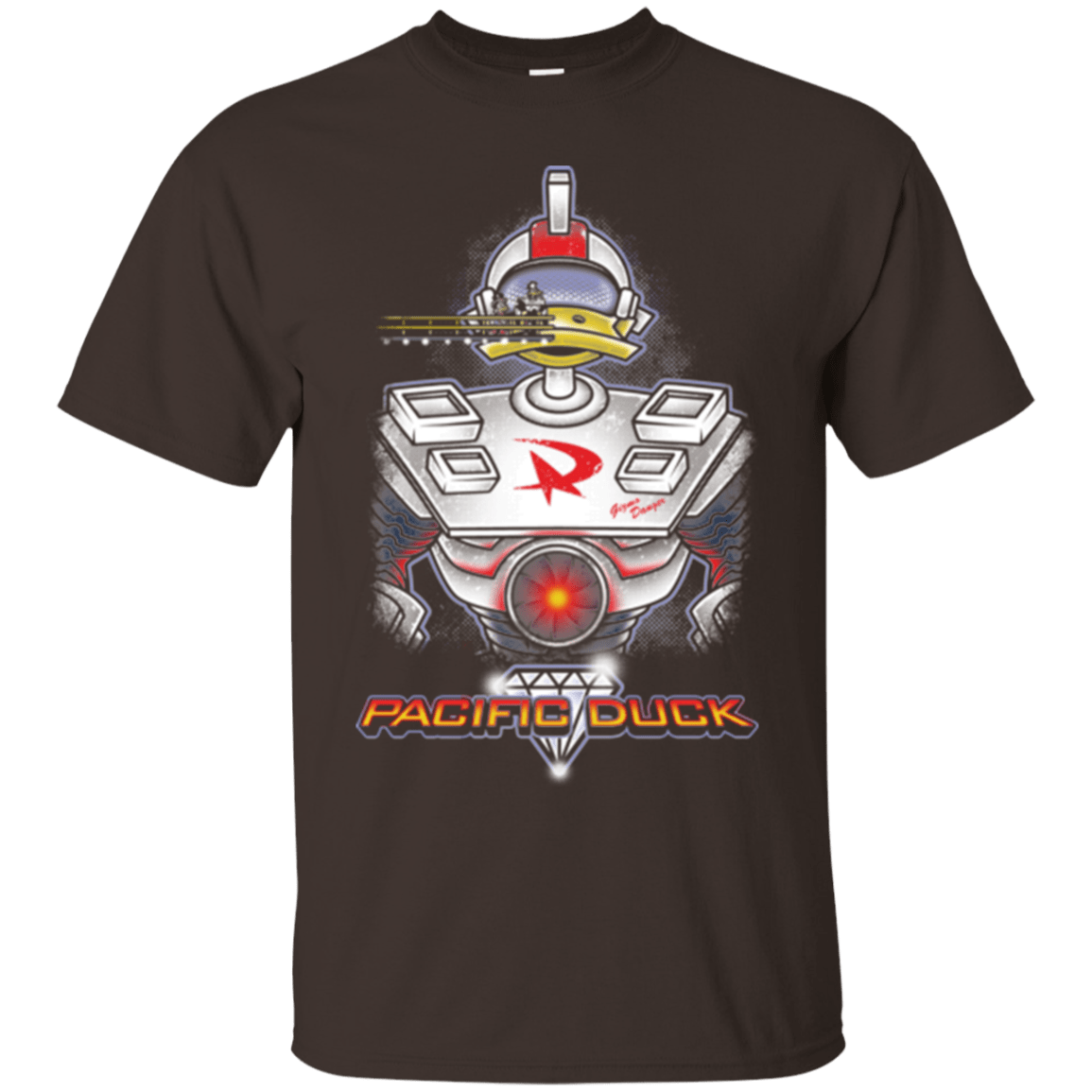 T-Shirts Dark Chocolate / S Pacific Duck T-Shirt