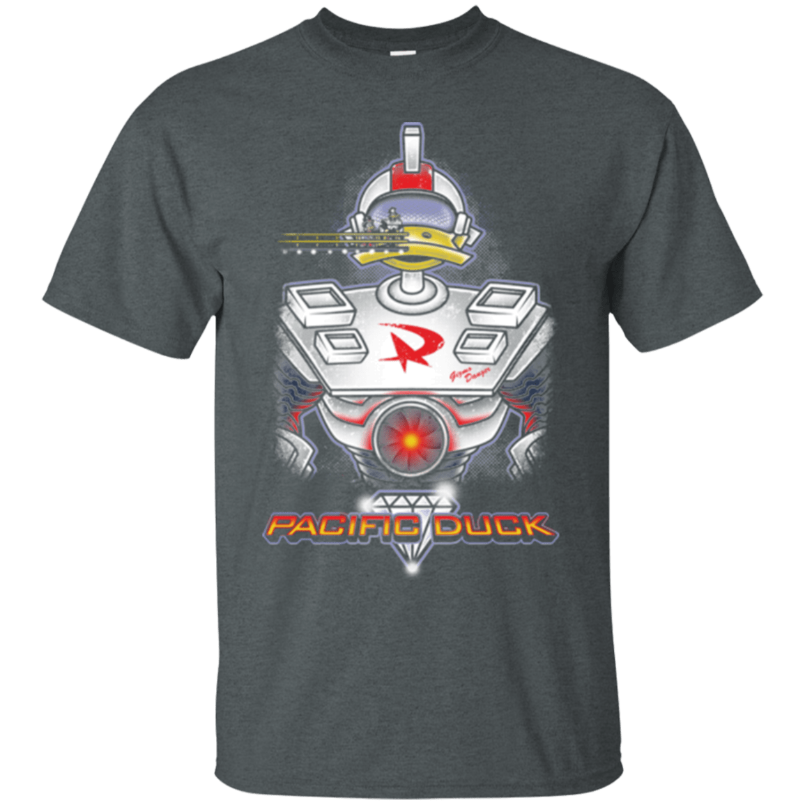 T-Shirts Dark Heather / S Pacific Duck T-Shirt