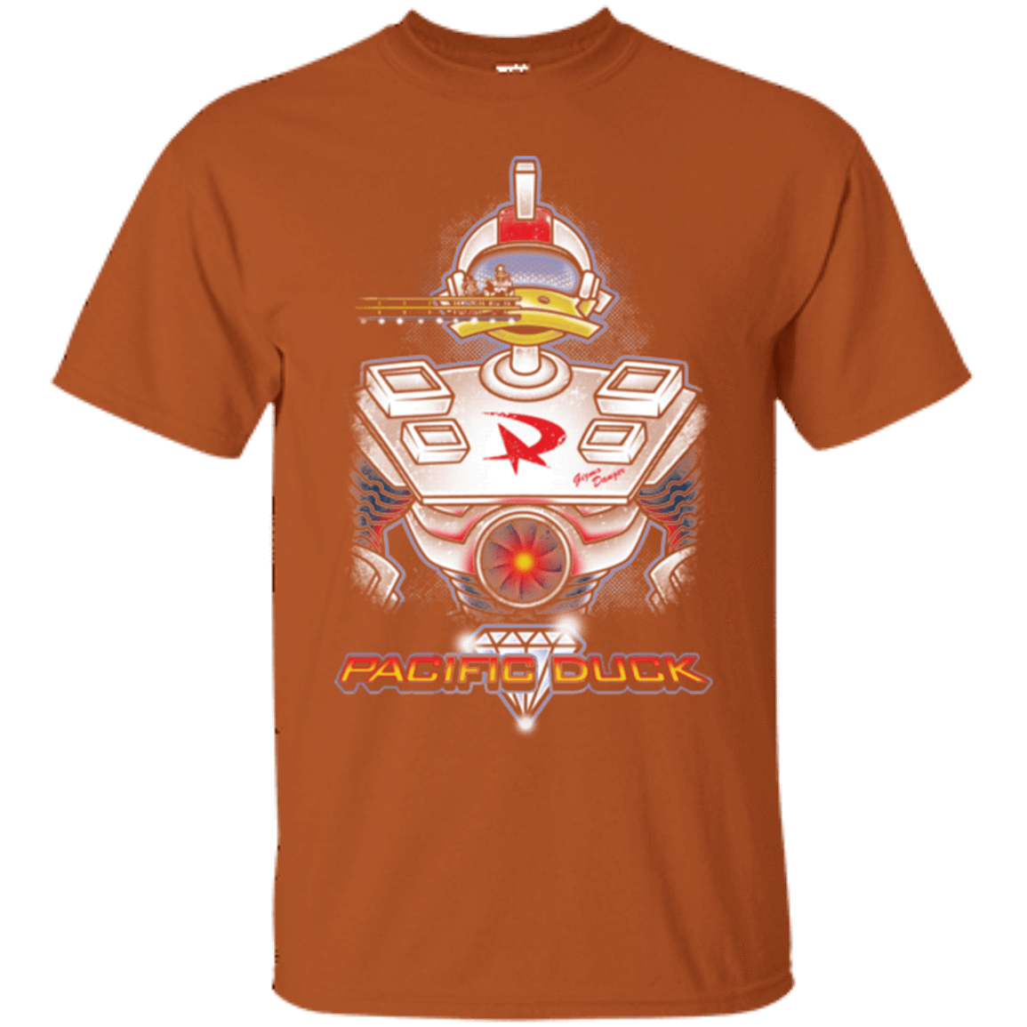 T-Shirts Texas Orange / S Pacific Duck T-Shirt