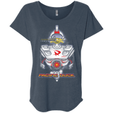 T-Shirts Indigo / X-Small Pacific Duck Triblend Dolman Sleeve