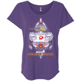 T-Shirts Purple Rush / X-Small Pacific Duck Triblend Dolman Sleeve