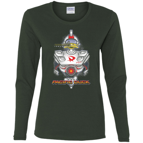 T-Shirts Forest / S Pacific Duck Women's Long Sleeve T-Shirt