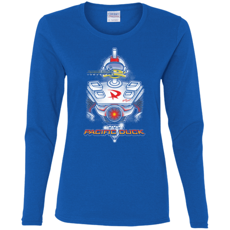 T-Shirts Royal / S Pacific Duck Women's Long Sleeve T-Shirt