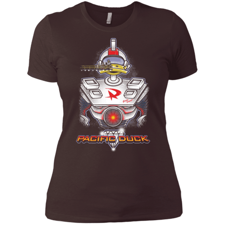 T-Shirts Dark Chocolate / X-Small Pacific Duck Women's Premium T-Shirt