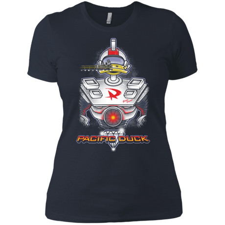 T-Shirts Indigo / X-Small Pacific Duck Women's Premium T-Shirt