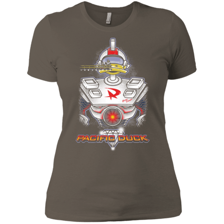 T-Shirts Warm Grey / X-Small Pacific Duck Women's Premium T-Shirt