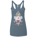 T-Shirts Indigo / X-Small Pacific Duck Women's Triblend Racerback Tank