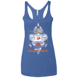 T-Shirts Vintage Royal / X-Small Pacific Duck Women's Triblend Racerback Tank