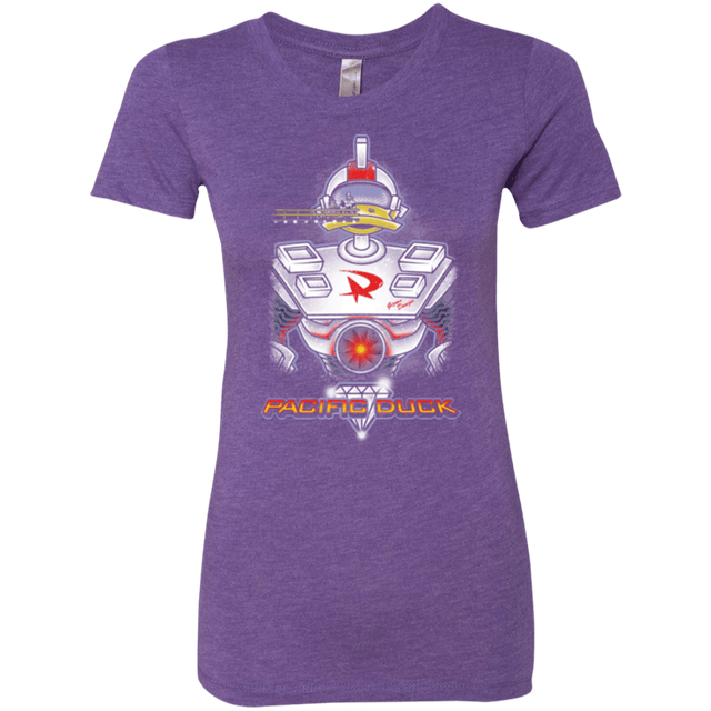 T-Shirts Purple Rush / S Pacific Duck Women's Triblend T-Shirt