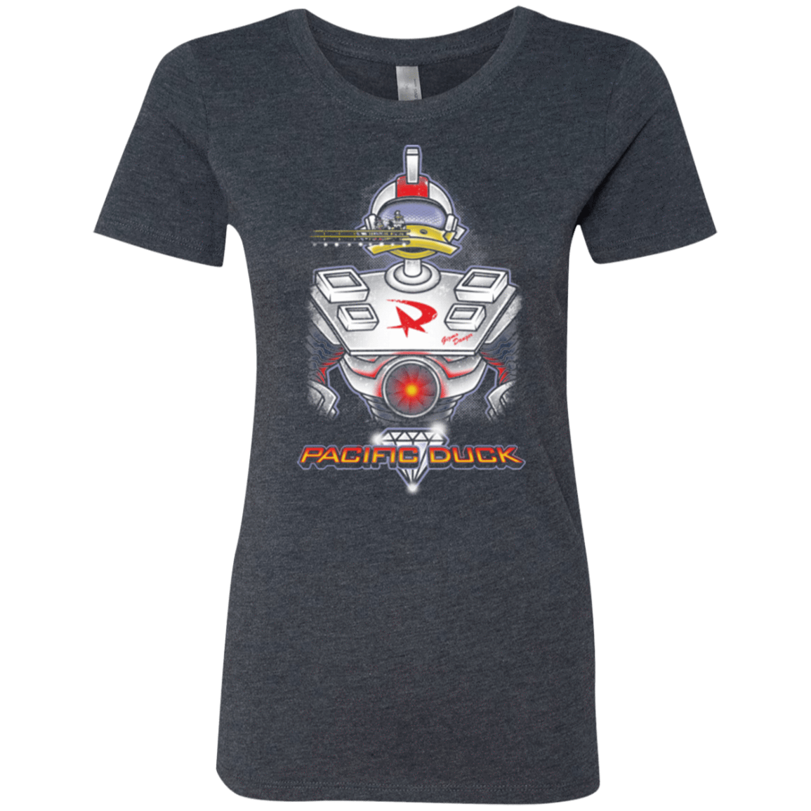 T-Shirts Vintage Navy / S Pacific Duck Women's Triblend T-Shirt