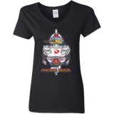 T-Shirts Black / S Pacific Duck Women's V-Neck T-Shirt