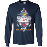 T-Shirts Navy / YS Pacific Duck Youth Long Sleeve T-Shirt
