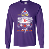 T-Shirts Purple / YS Pacific Duck Youth Long Sleeve T-Shirt