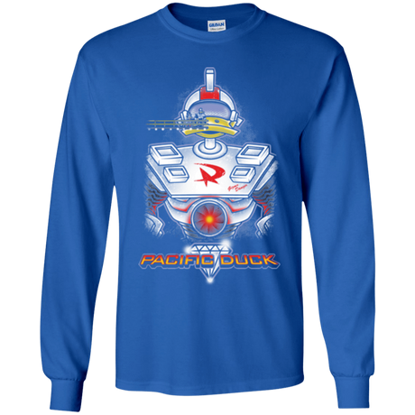 T-Shirts Royal / YS Pacific Duck Youth Long Sleeve T-Shirt