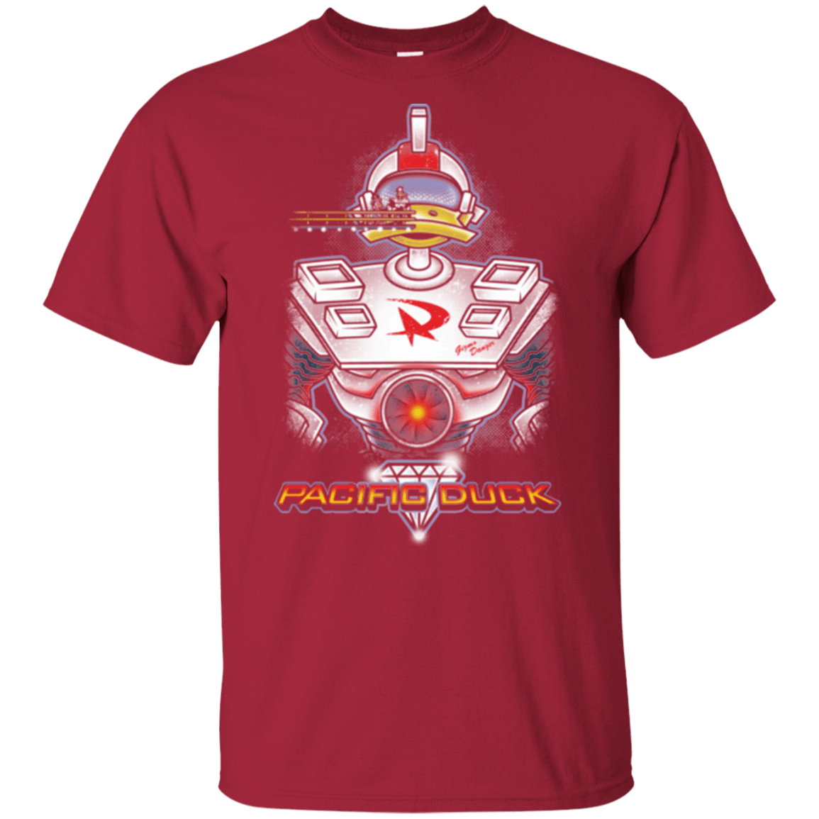 T-Shirts Cardinal / YXS Pacific Duck Youth T-Shirt