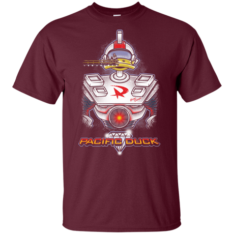 T-Shirts Maroon / YXS Pacific Duck Youth T-Shirt