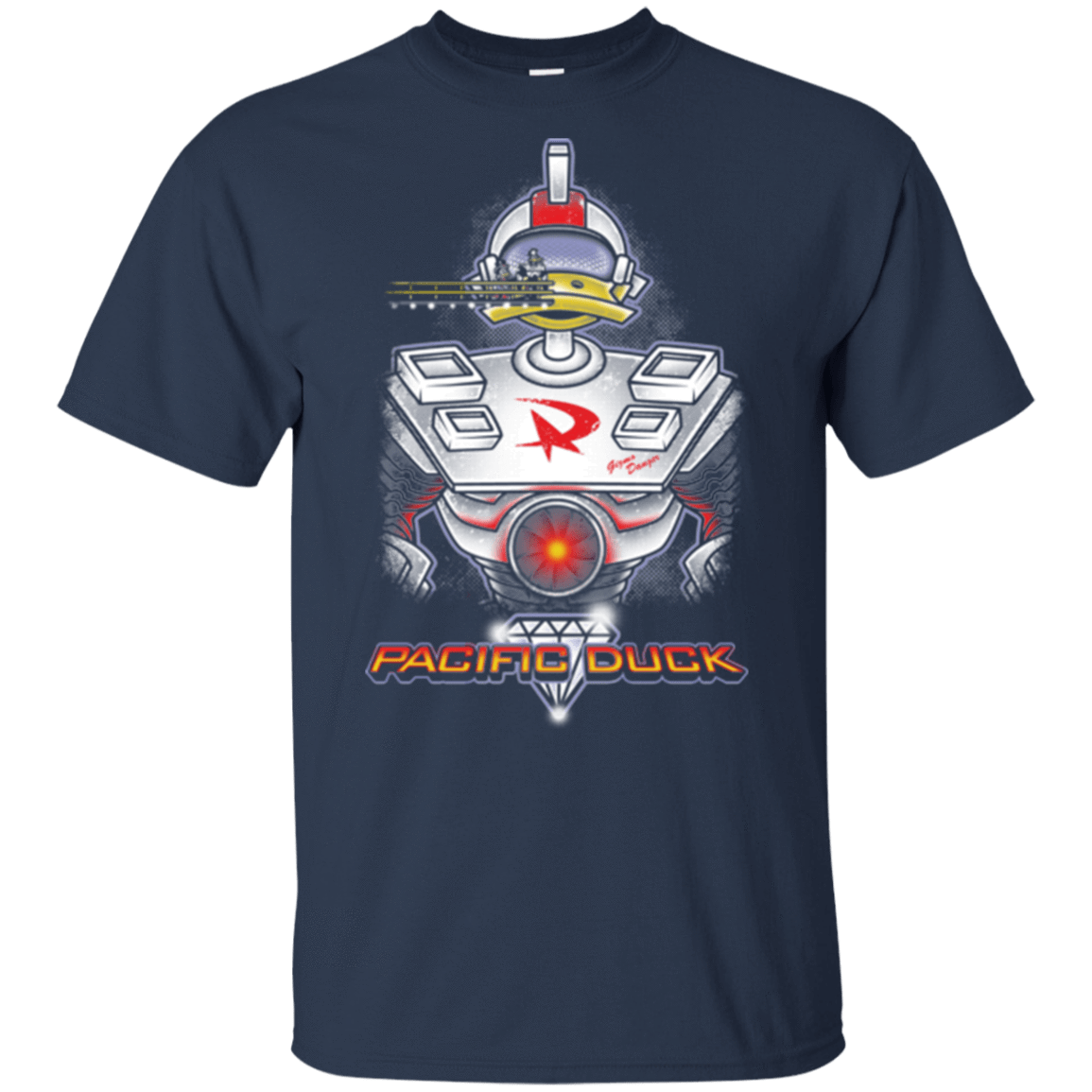 T-Shirts Navy / YXS Pacific Duck Youth T-Shirt