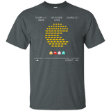 T-Shirts Dark Heather / S Pacman Invaders T-Shirt