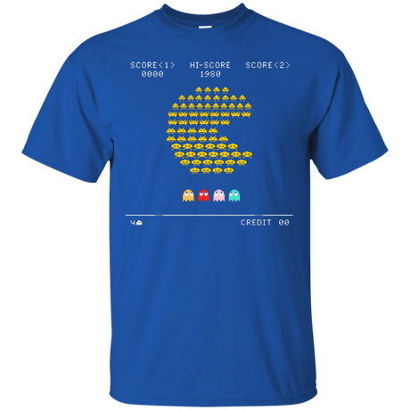 T-Shirts Royal / S Pacman Invaders T-Shirt