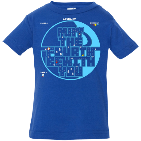 T-Shirts Royal / 6 Months Pacman May The Fourth Infant Premium T-Shirt