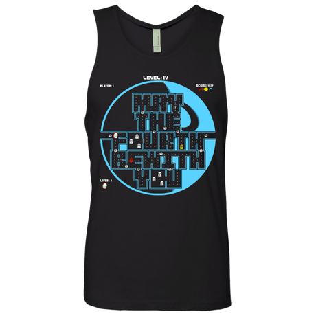 T-Shirts Black / S Pacman May The Fourth Men's Premium Tank Top