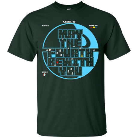 T-Shirts Forest / S Pacman May The Fourth T-Shirt