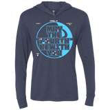 T-Shirts Vintage Navy / X-Small Pacman May The Fourth Triblend Long Sleeve Hoodie Tee