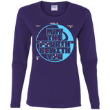 T-Shirts Purple / S Pacman May The Fourth Women's Long Sleeve T-Shirt