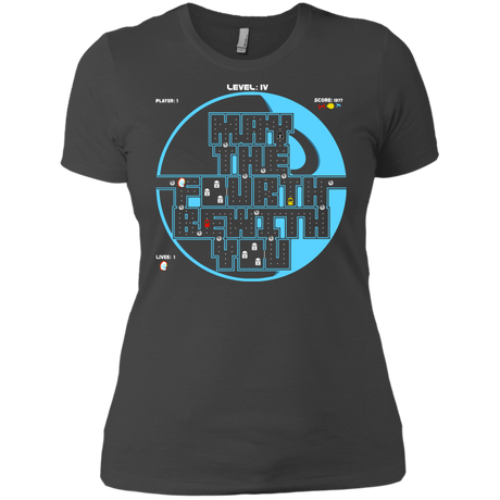 T-Shirts Heavy Metal / X-Small Pacman May The Fourth Women's Premium T-Shirt