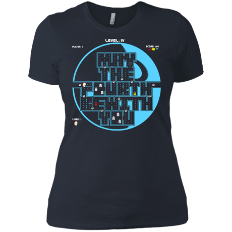 T-Shirts Indigo / X-Small Pacman May The Fourth Women's Premium T-Shirt