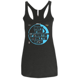 T-Shirts Vintage Black / X-Small Pacman May The Fourth Women's Triblend Racerback Tank